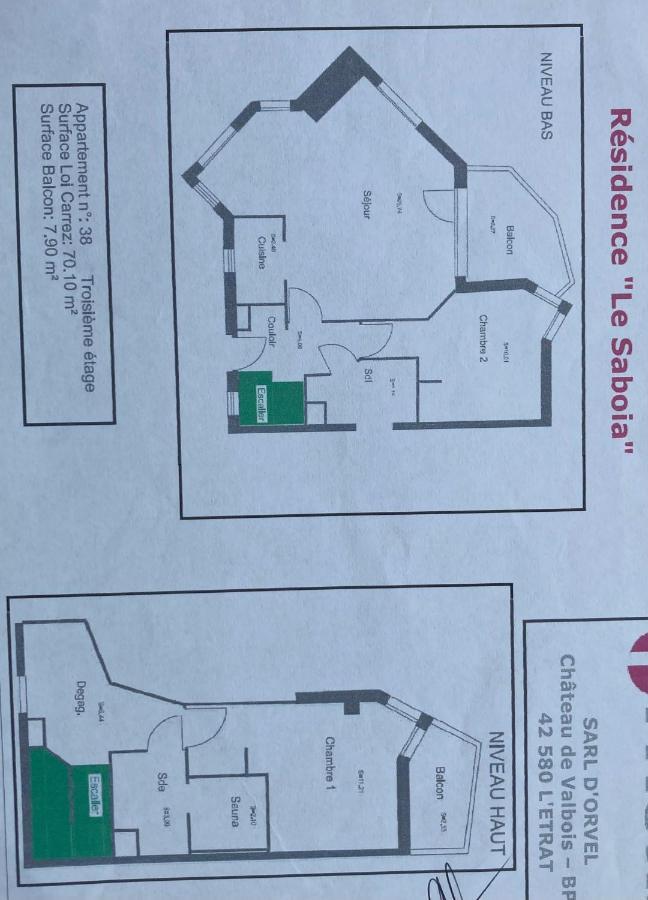 La Tania La Saboia Sleep 8 Private Sauna Lounge Dining 2 Bathrooms Kitchen 2 Balconies Ski In Out エクステリア 写真